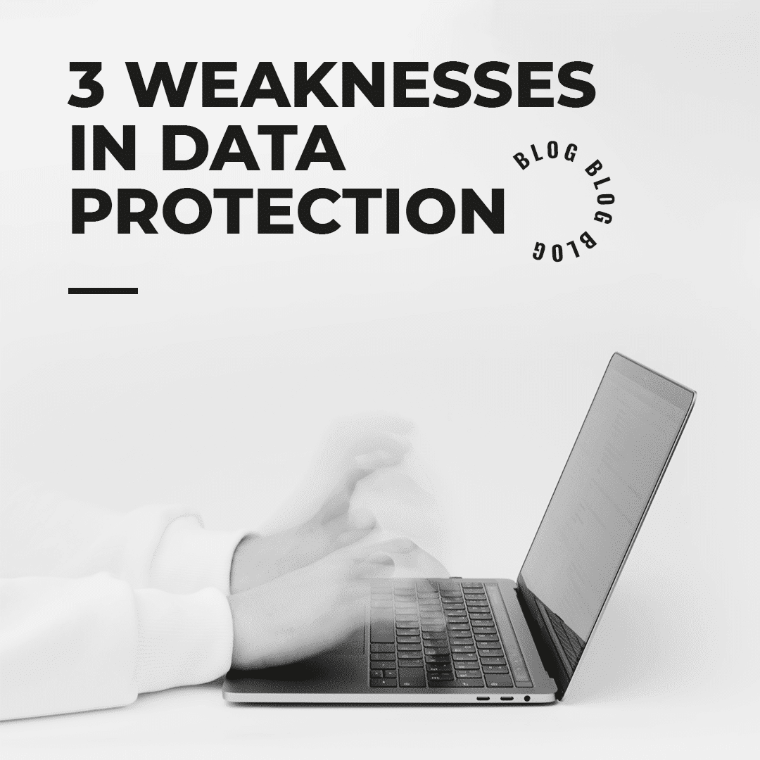 3 weaknesses in cybersecurity